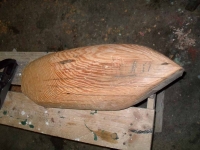 Another view of Marianne's hull. Photo: SR